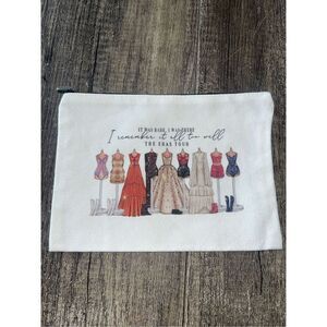 Taylor Swift Eras Tour Canvas Cosmetics Pouch